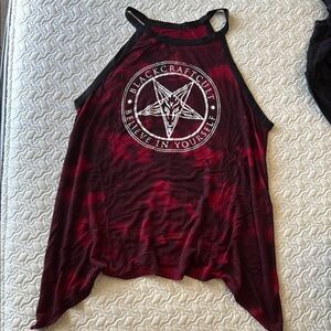 Blackcraft Cult flowy tank size medium